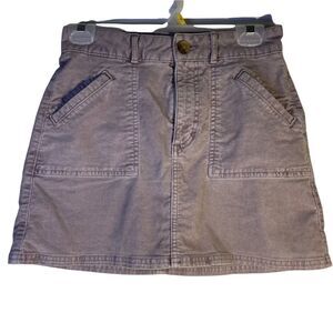 LAVENDER American Eagle corduroy skirt (0171)